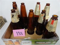(8) Michelob Beer Bottles