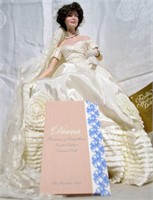 Franklin Mint Princess Diana Bride Heirloom Doll