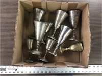SILVERPLATE GOBLETS