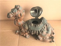 Painted Camel Inkwell w/no
