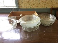 Glass Bowls, Pyrex, Misc Salad Bowls