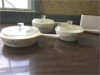 Corningware Blue Cornflower Pans