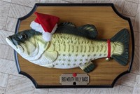 Xmas big mouth Billy Bass electronic wall plaque