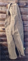 Work n sport coverall bib pants size 44 short and