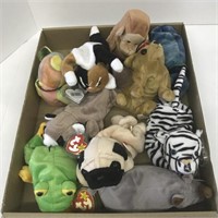 Lot of assorted beanie babies