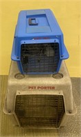 Lot of 2 pet carriers