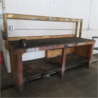 Work Table With Vise