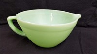 Fire King Jadeite 8" Mixing Bowl w Handle