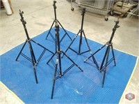 Tripods. Light Stands. Easels. Assorted. 5 pc.