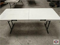Folding tables 72x30. Two foldable. Total qty 5. x