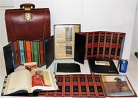 Collier's Encyclopedia Salesman Kit w Case