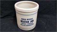 MINT Red Wing Pottery Beater Jar