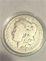 1888-O MORGAN SILVER DOLLAR