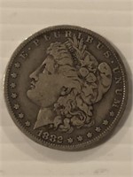 1882 MORGAN SILVER DOLLAR