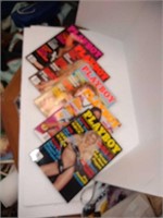 5 playboy magazines (1997, 1998, 1999) on