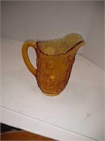 Amber water pitcher