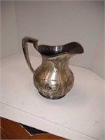 Etched pitcher