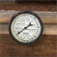 Antique Fuel Pressure Gauge