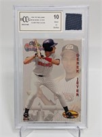 1994 Ted Williams Derek Jeter GU Glove BCCG 10