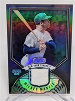 21/25 2007 Bowman Sterling Ref Mickey Mantle Relic