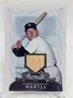 2006 Bowman Sterling Refractor Mickey Mantle Relic