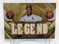 1/9 2019 Topps Legend Bob Gibson Relic Material
