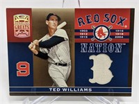 2005 Donruss Greats Ted Williams Relic Material