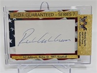 1/2 HOFG Authenticated Richie Ashburn Signature
