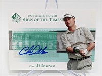 2005 SP Authentic Golf Chris DiMarco Signature #CD