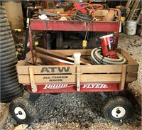 Radio Flyer All Terrain Wagon. Contents included.