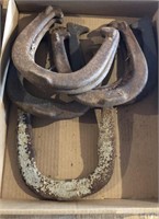 Flat w/ Vintage Horse Shoes