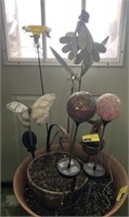 Flower Pot Upright Decorations