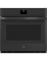 GE Smart 30" Black Electric Single Wall Oven