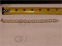 Sterling Silver Lace Bracelet