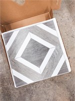 (60sqft) Adhesive-Backed Vinyl Tile Decorative