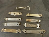 Collection of Beer Advertising Bottle Openers