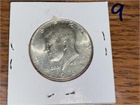 1964 90% Silver Kennedy Half Dollar #9
