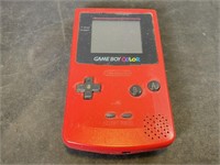 Gameboy Color Red Edition