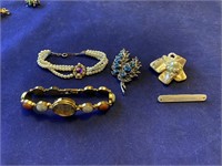 Bracelet, Watch & Mother of Pearl Fashion Jewelry