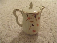 Jewel Tea Coffee Pot Autumn Leaf