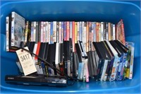 DVD player, DVD movies, 32" TV