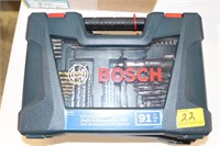 Bosch Drill & Drive Set 91 Pc