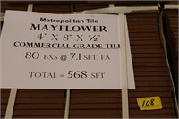 568 Sq Ft Mayflower, Commercial Grade Tile,