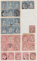 Switzerland Stamps Used 1850 Imperfs CV $1500+