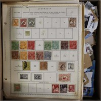 Worldwide & US Stamps Variety Mix - pages, loose,