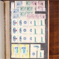 Poland Stamps 1957-1959 Mint NH in stockbook
