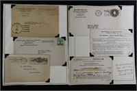 US Stamps 40+ Official Business Mail Covers & Card