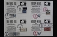 US Stamps Postal History FDC Postal Buddy x3, plus