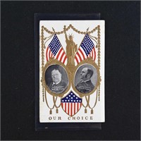 US Stamps Taft/Sherman Postcard