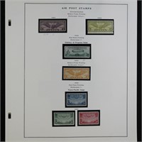 US Stamps 1931-2001 Mint Airmail Collection